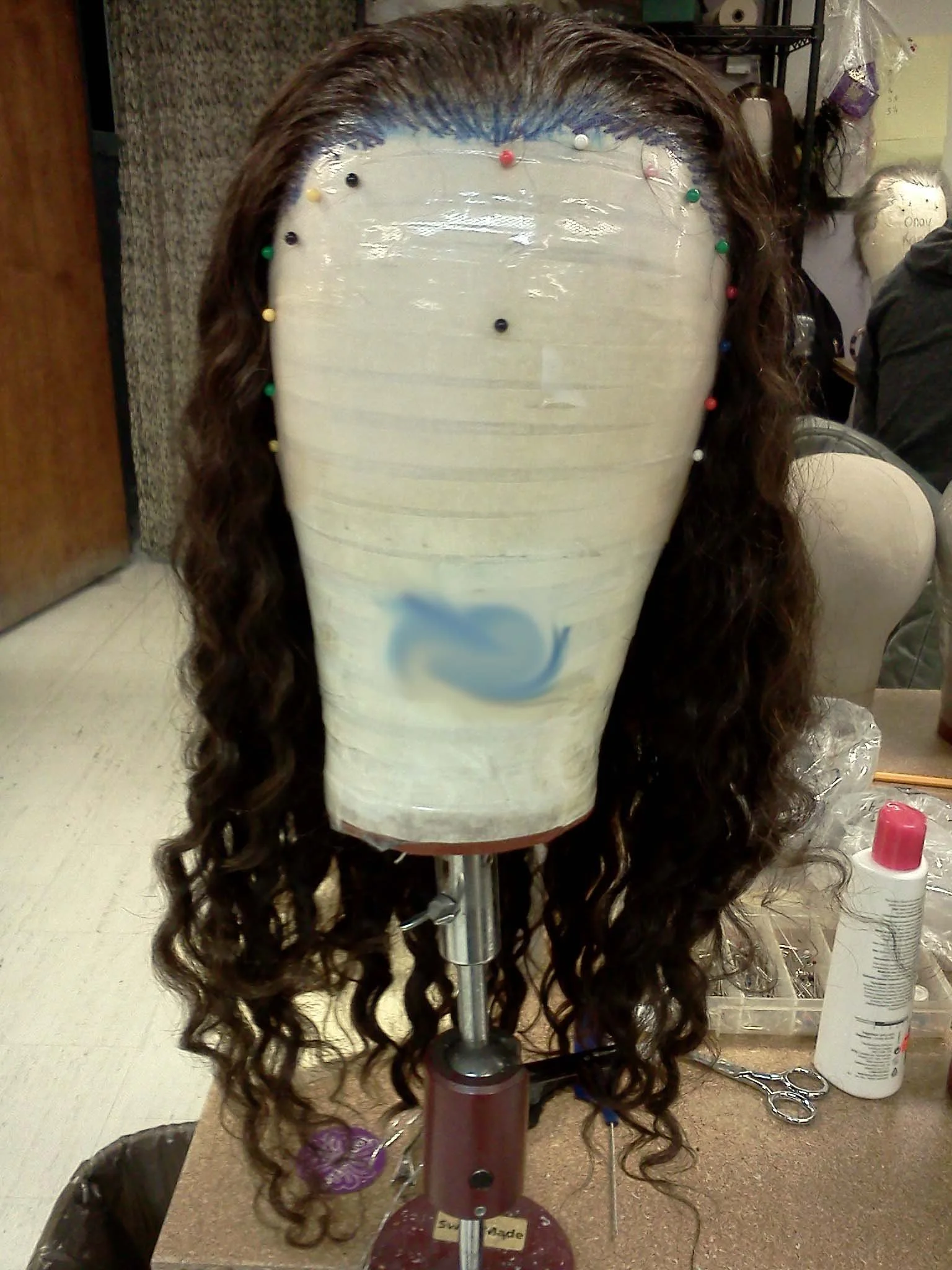 Custom hairline for Juilliard drama student