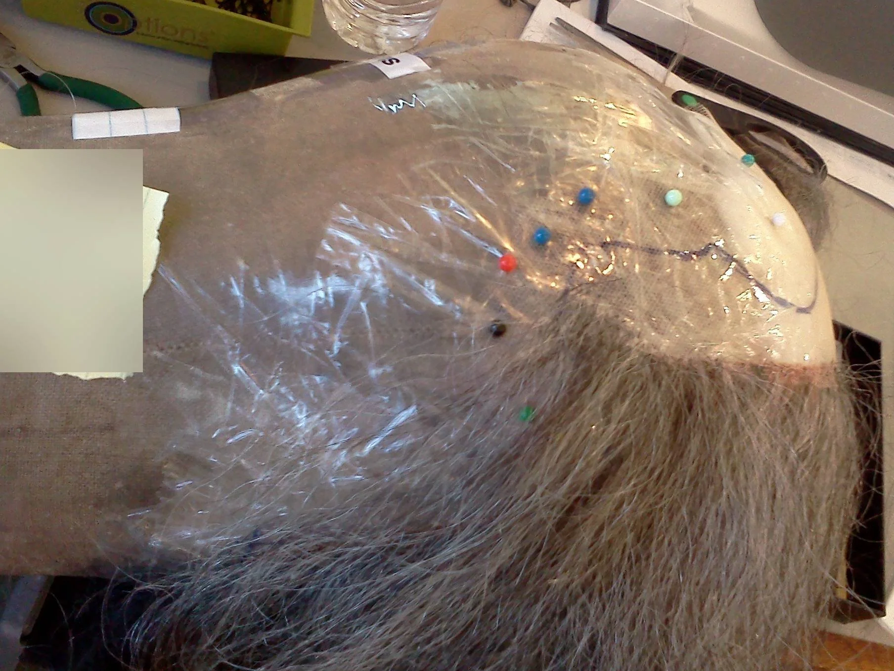 Ventilated hairline for an opera singer at The Santa Fe Opera