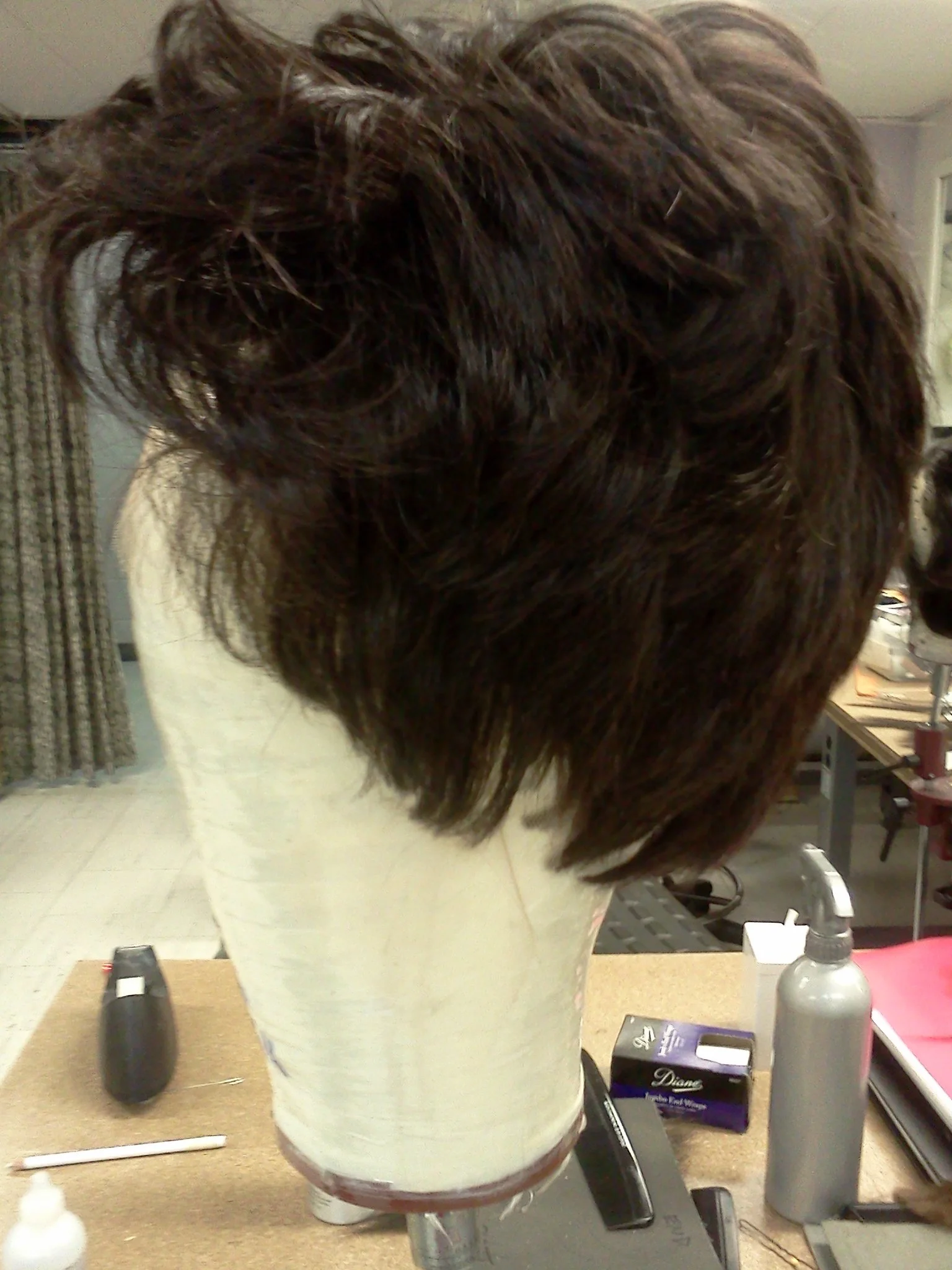 Custom hairline for Juilliard opera performer