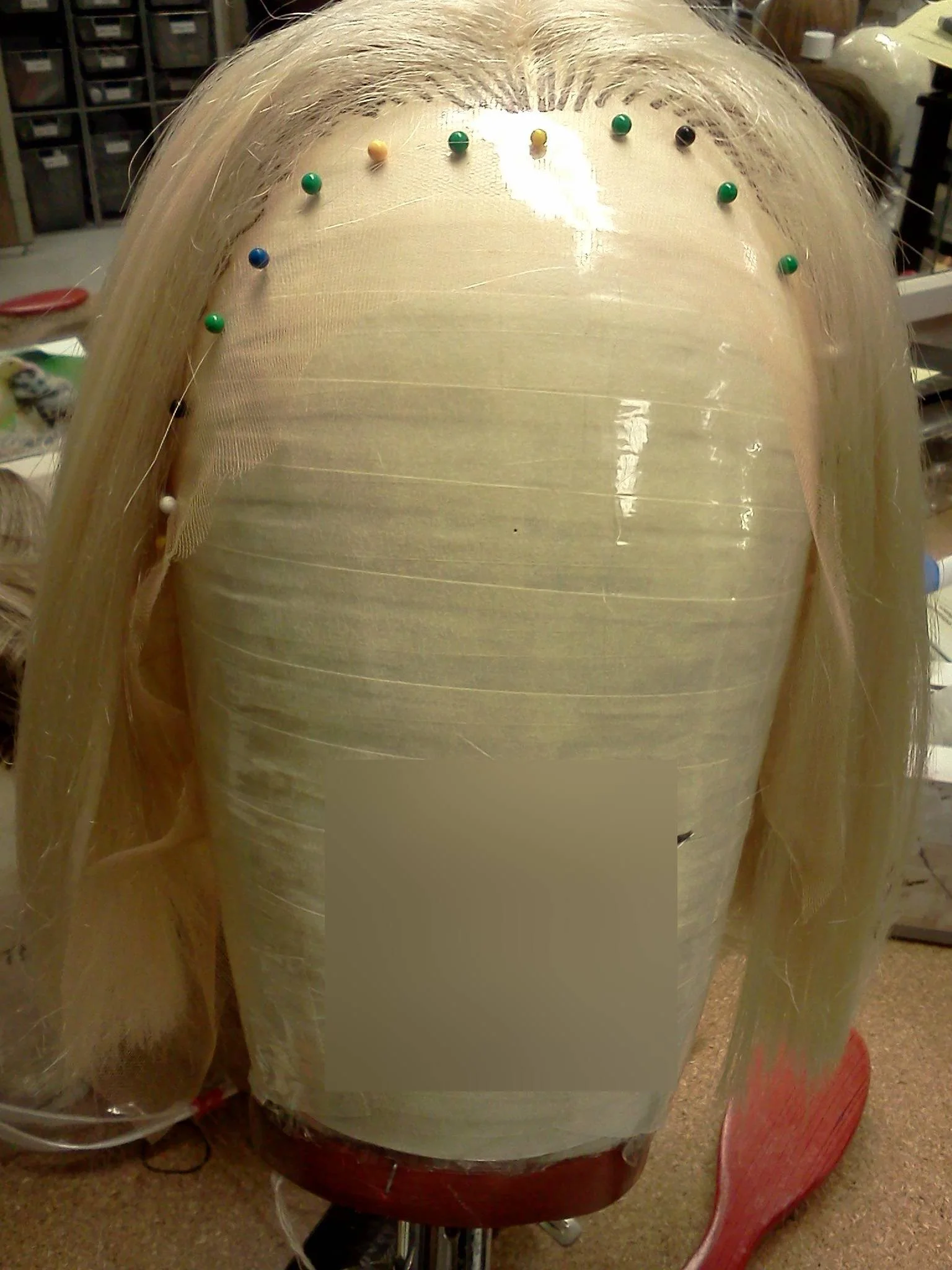 Custom hairline for Juilliard opera performer