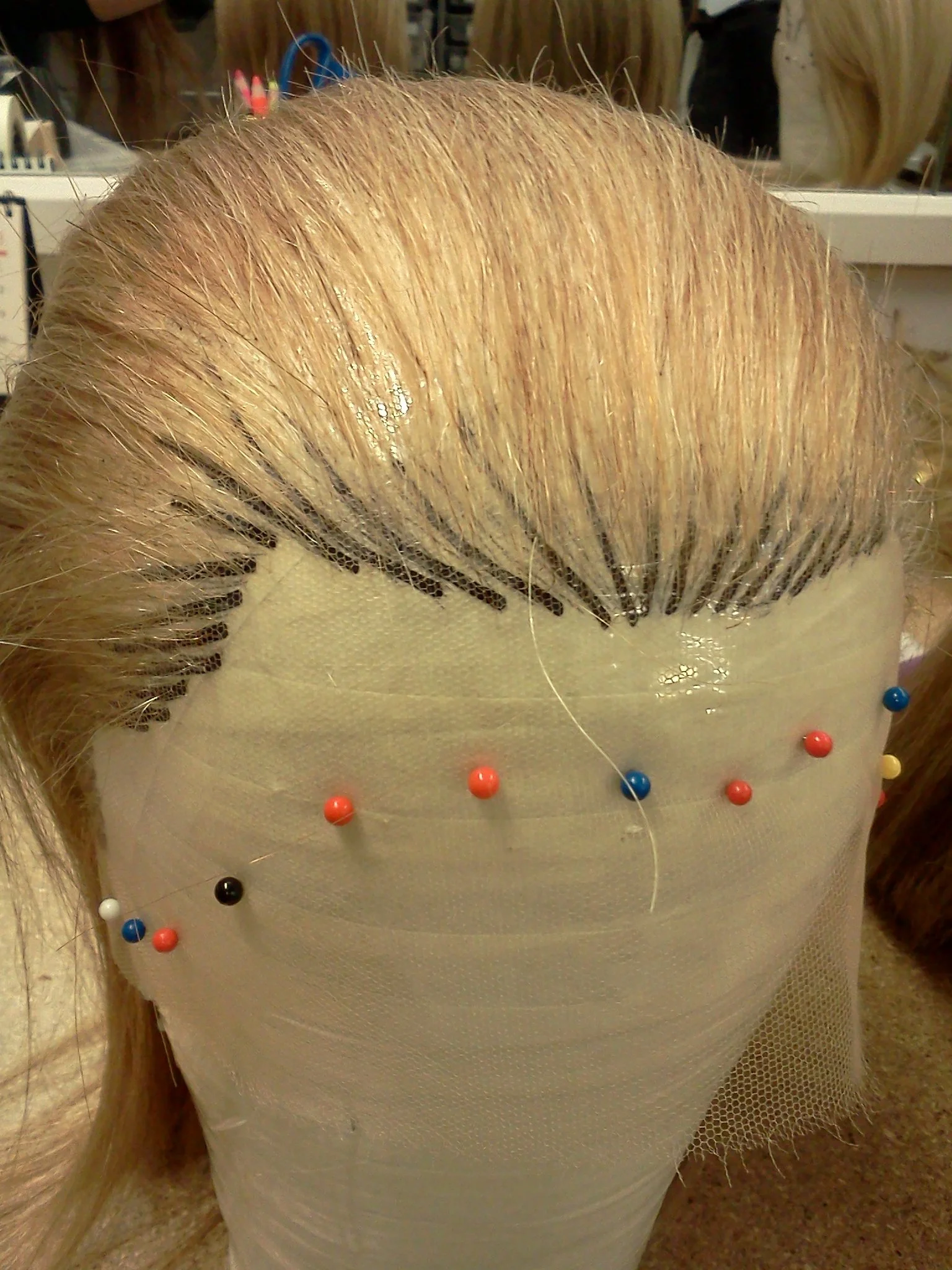 Custom hairline for Juilliard opera performer