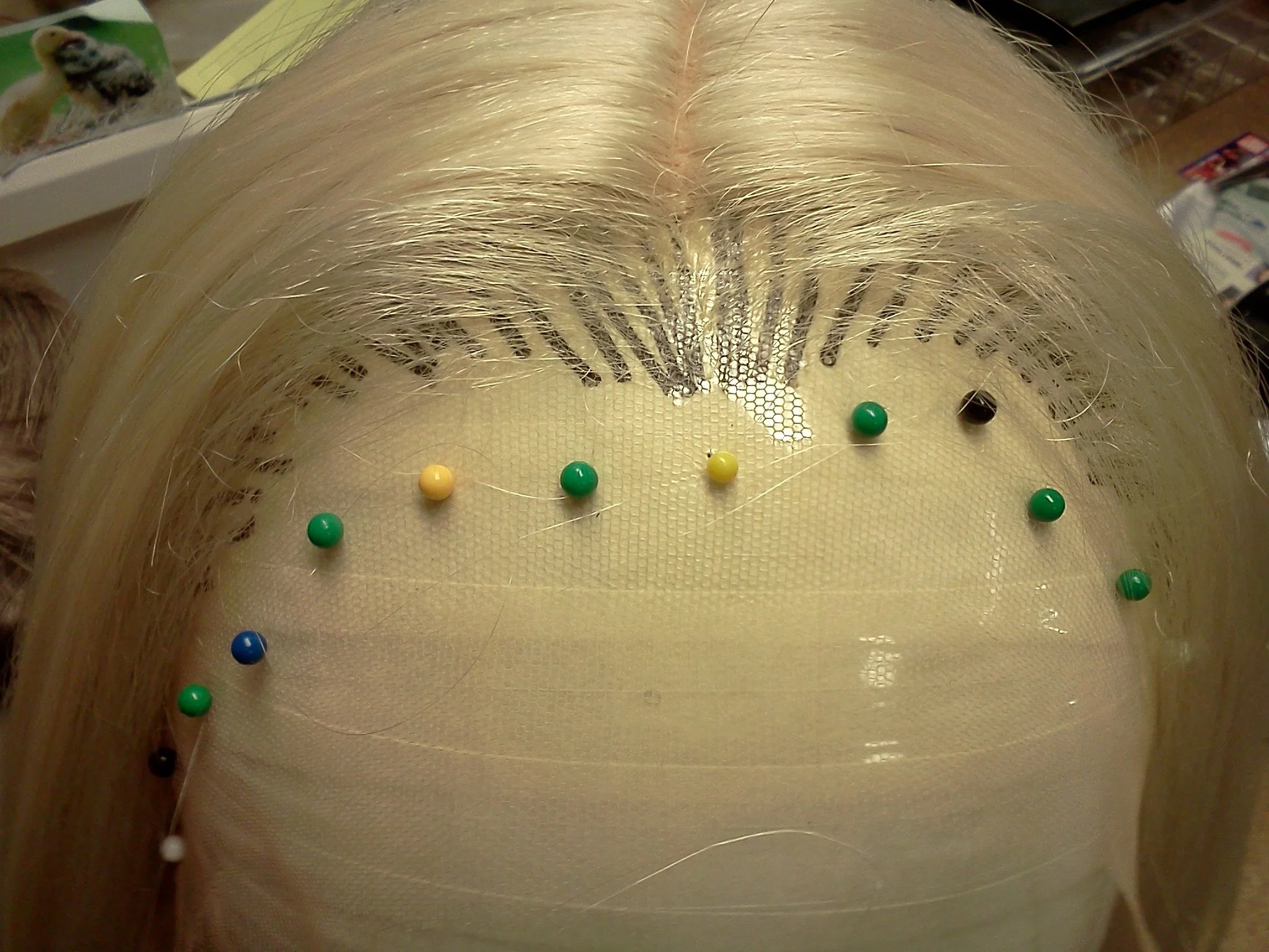 Custom hairline for Juilliard opera performer