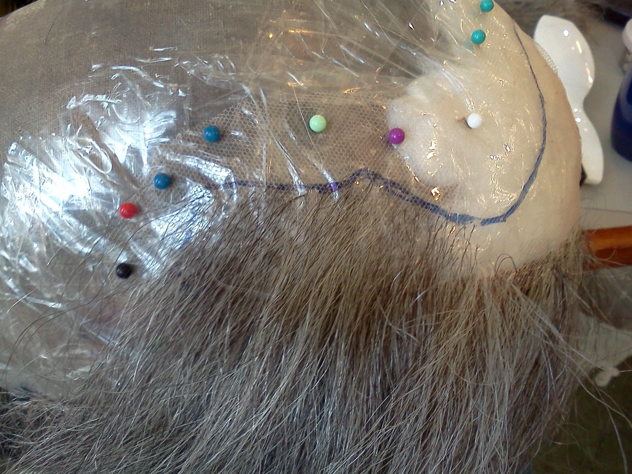 Ventilated hairline for an opera singer at The Santa Fe Opera