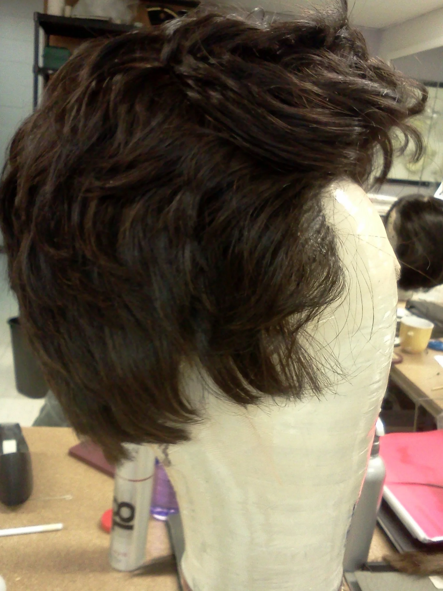 Custom hairline for Juilliard opera performer