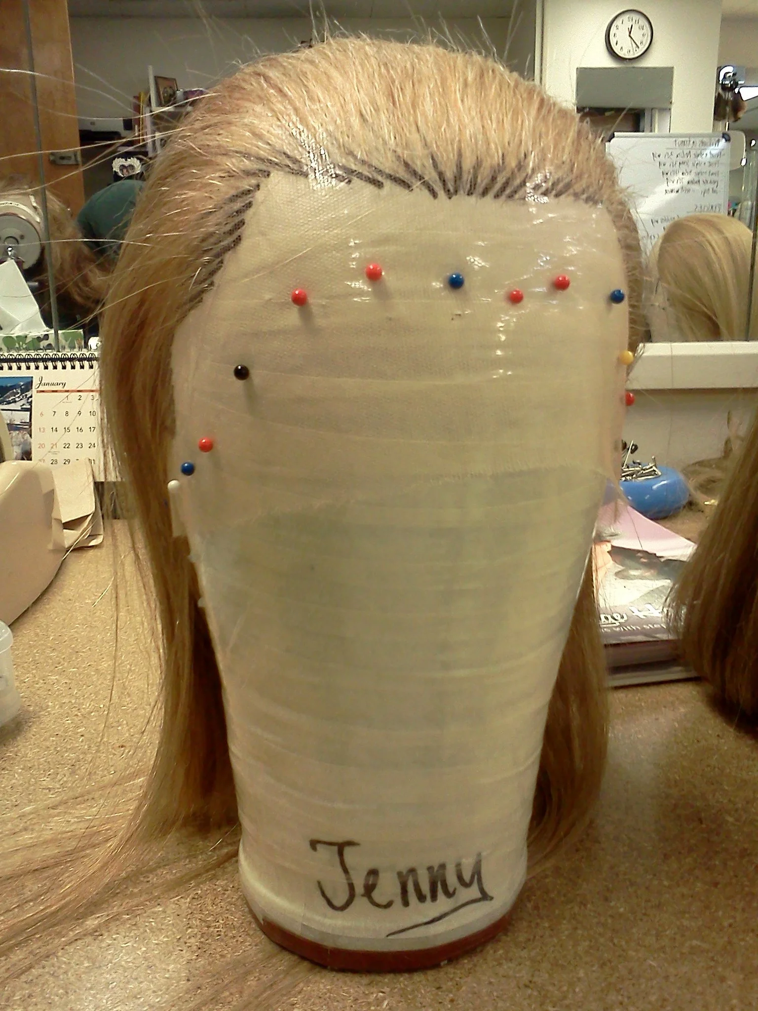 Custom hairline for Juilliard opera performer