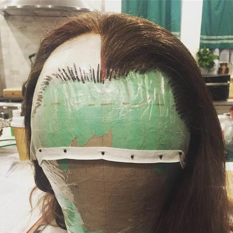 Custom hairline built for a CBS Sports / NFL promo