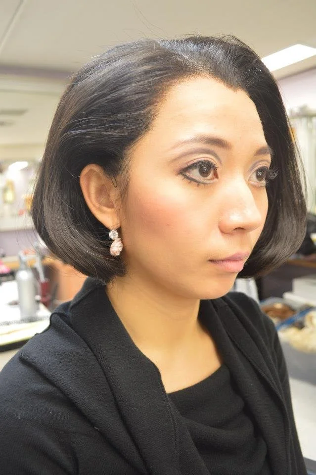 Custom hairline for Juilliard opera performer