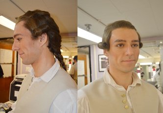 Custom hairline for Juilliard opera performer