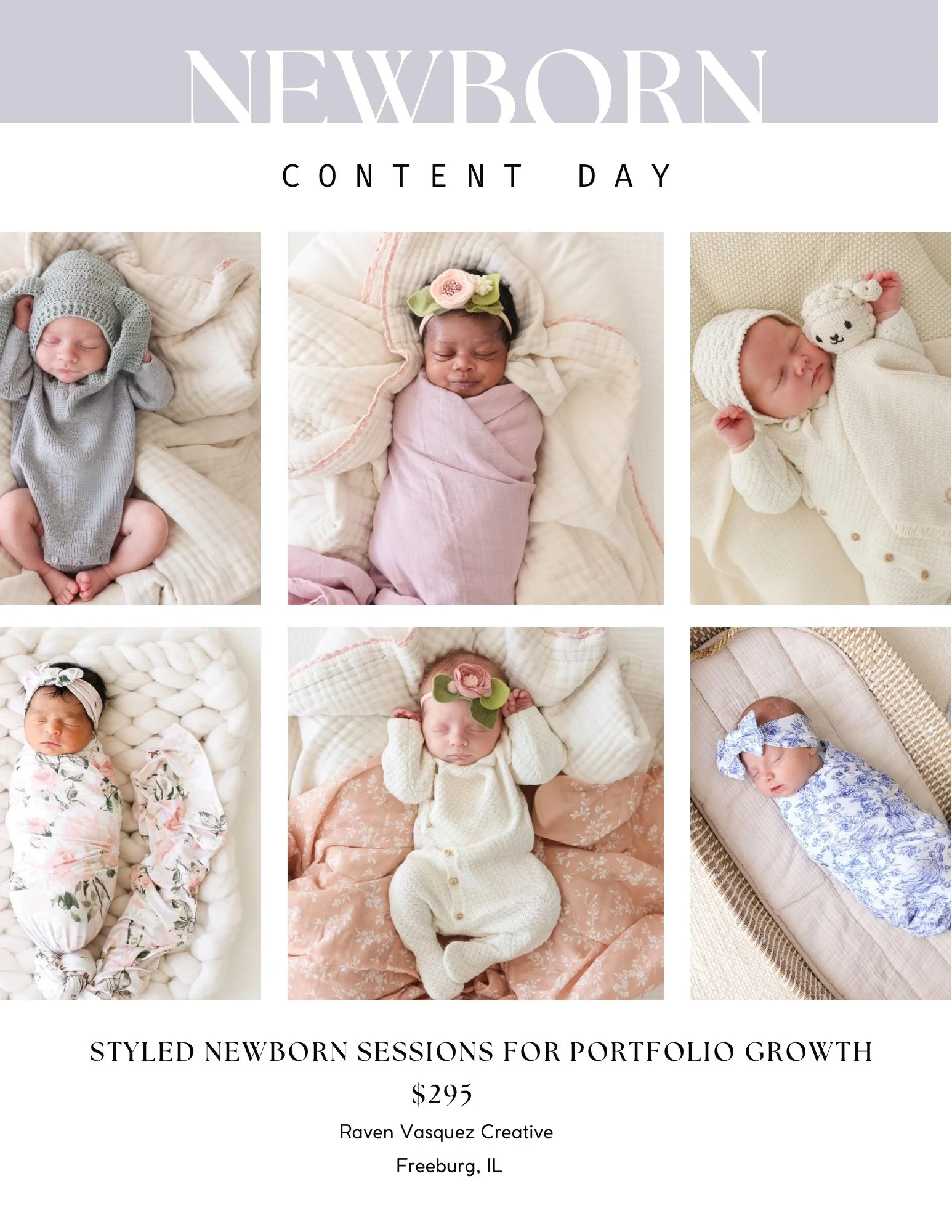 Newborn Content Day