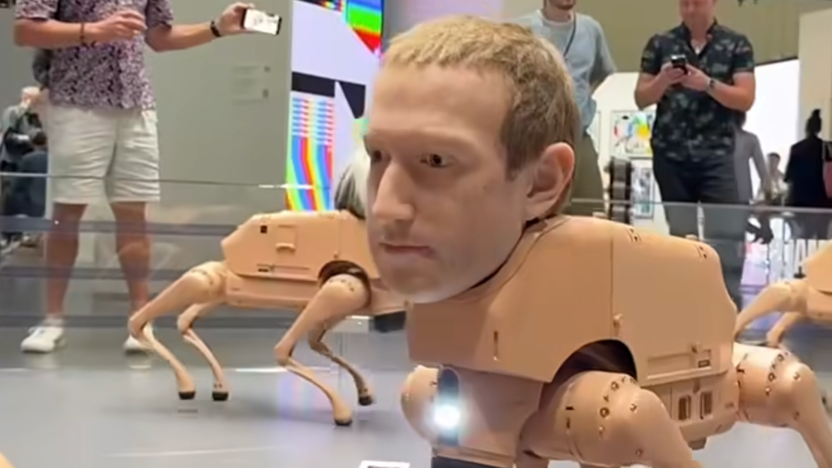 Robot Dogs, Billionaire Faces &amp; NFTs: How Zero10 Hijacked Art Basel Miami Beach 2025