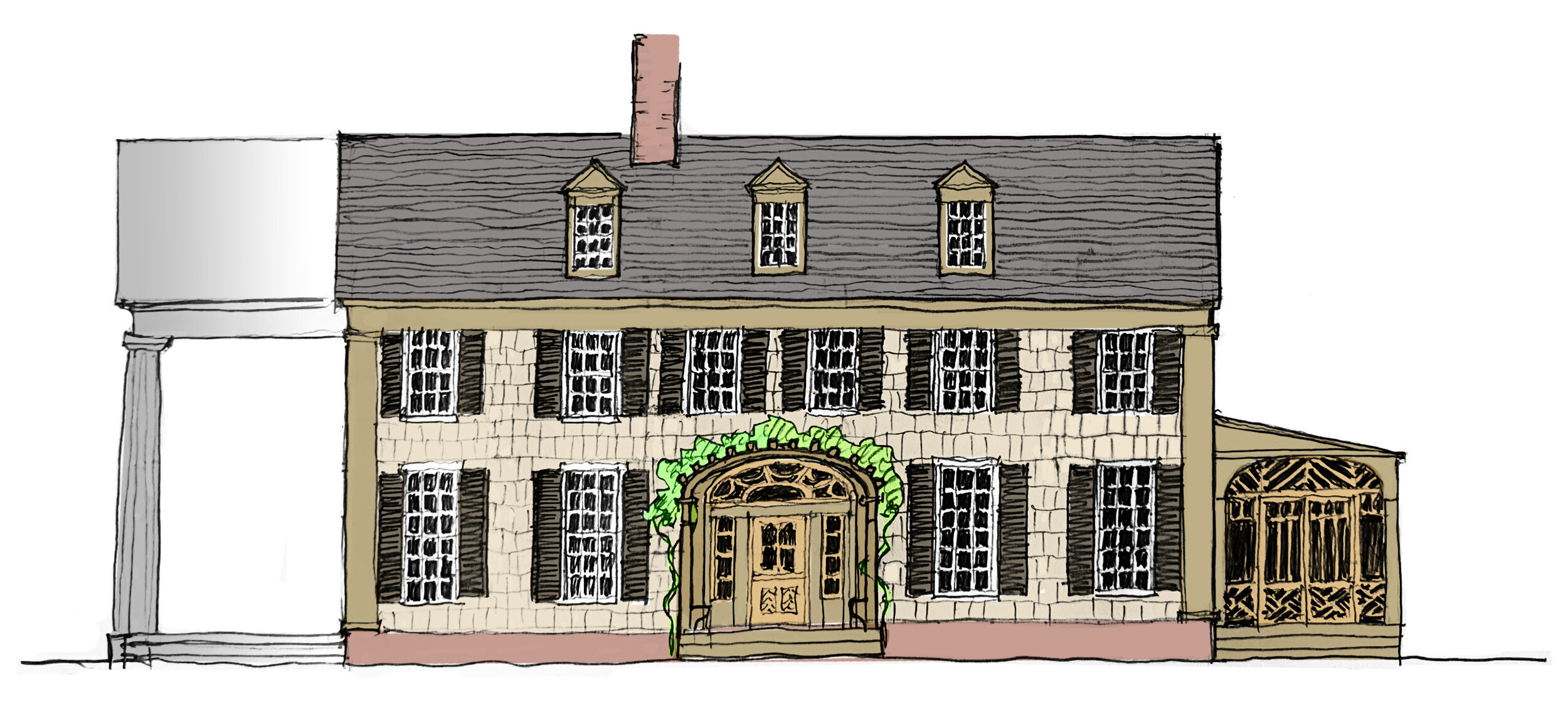 Architectural Residential Design sketches