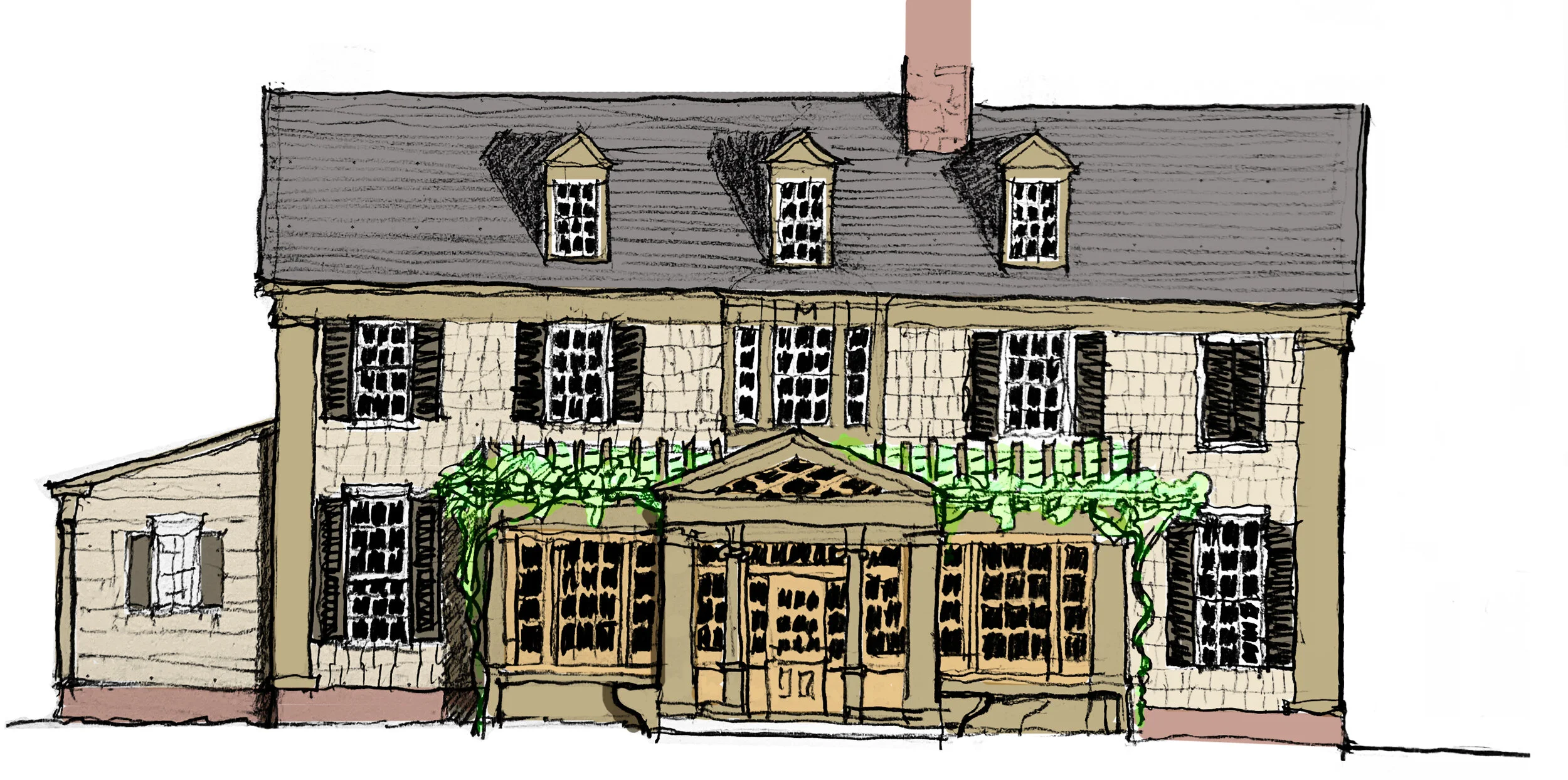 Architectural Residential Design sketches