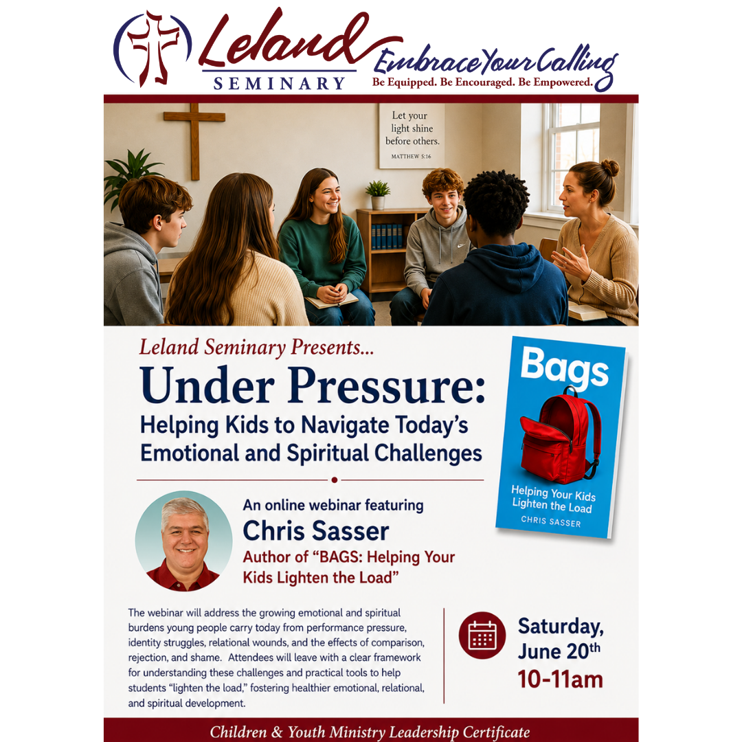 Under Pressure: Helping Kids to Navigate Today's Emotional & Spiritual Challenges