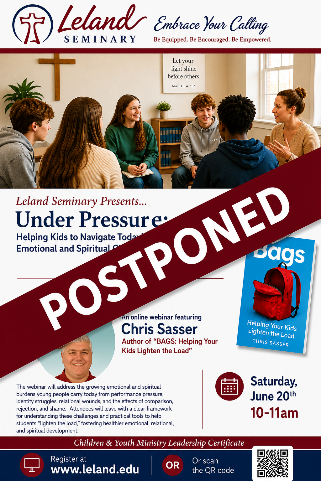Under Pressure: Helping Kids to Navigate Today's Emotional &amp; Spiritual Challenges