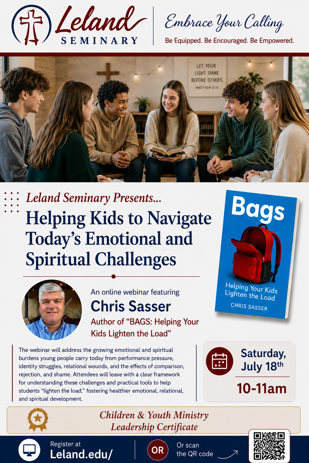 Helping Kids to Navigate Today's Emotional &amp; Spiritual Challenges