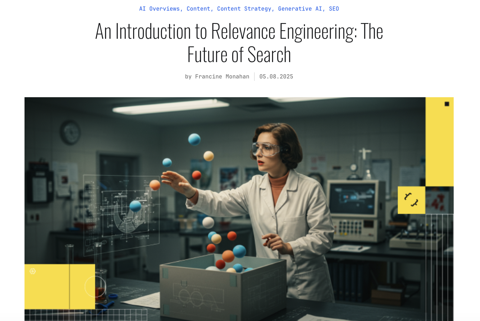 BLOG: An Introduction to Relevance Engineering: The Future of Search