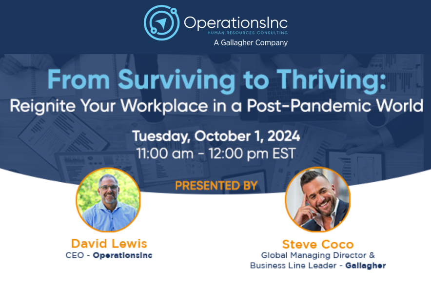 WEBINAR INVITE: From Surviving to Thriving
