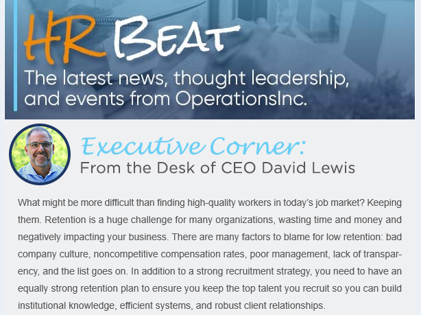 NEWSLETTER: HR Beat