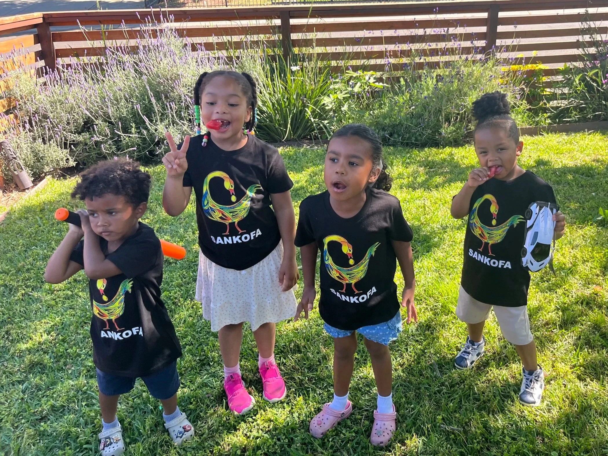 Introducing the Sankofa principle to the new  generation. 