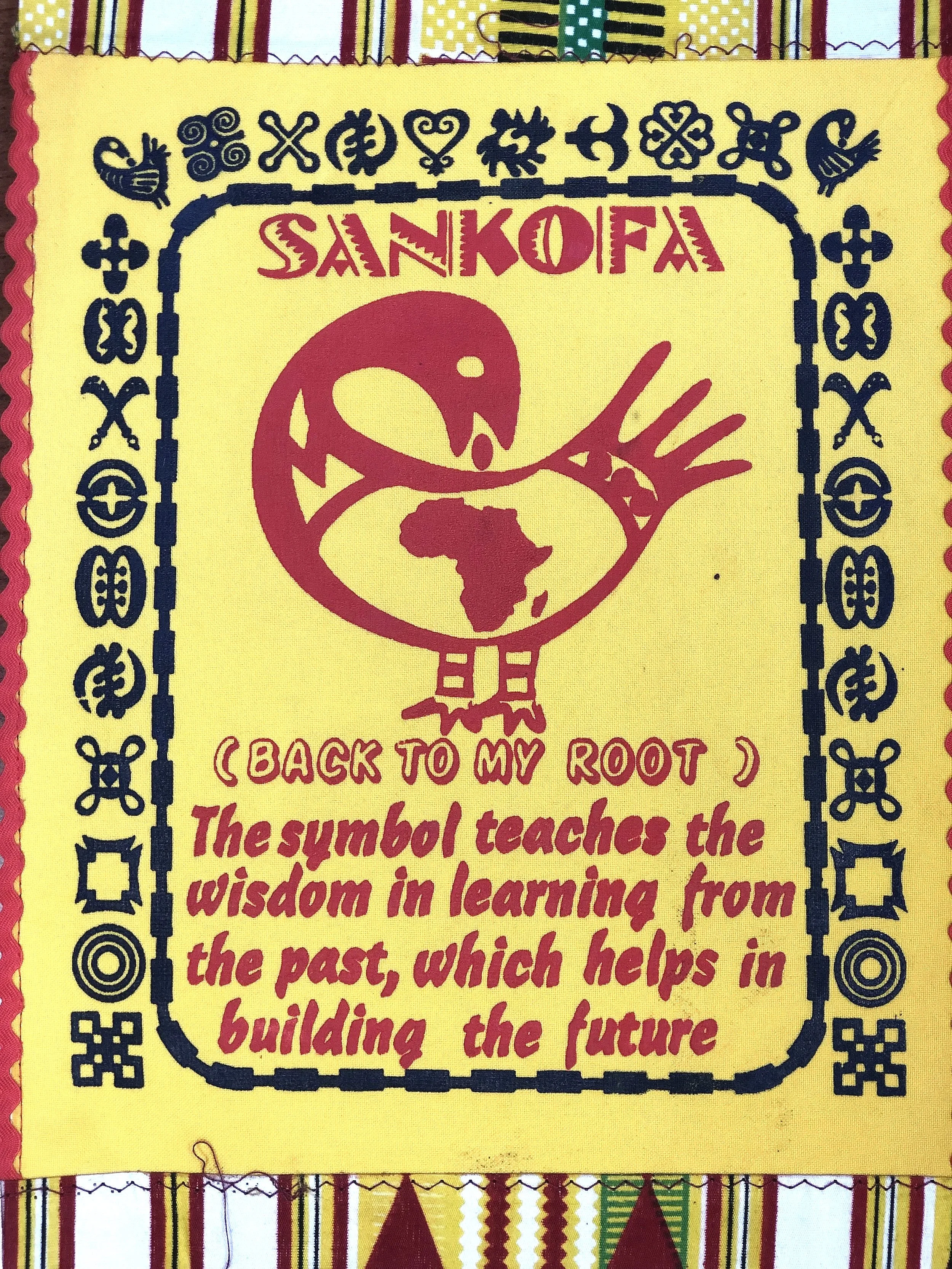 Sankofa Adinkra Symbol and the principle