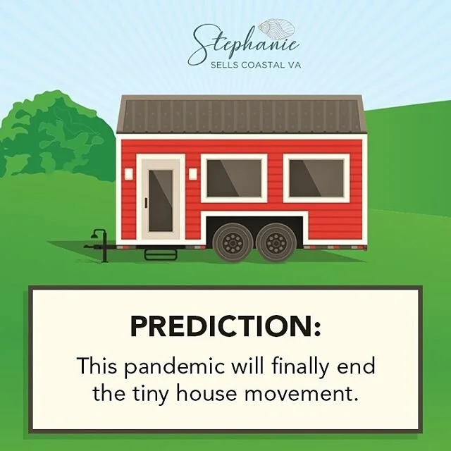 Does your home all of a sudden feel small?? I would definitely not have wanted to stay home in a tiny house😂😂. Send me a message to set up a search for your dream home 🏡 in the local Hampton Roads MLS for the most up to date and accurate informati