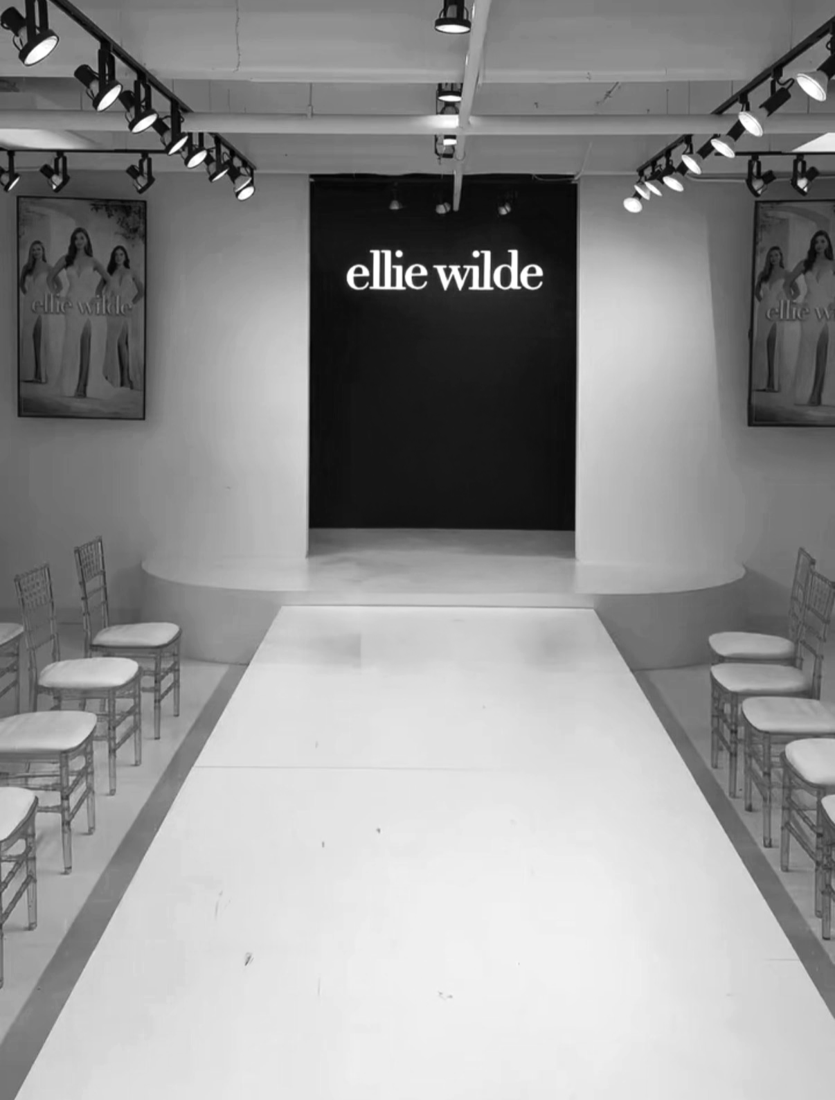 Runway Digital Screen Visuals, Formal Markets Atlanta