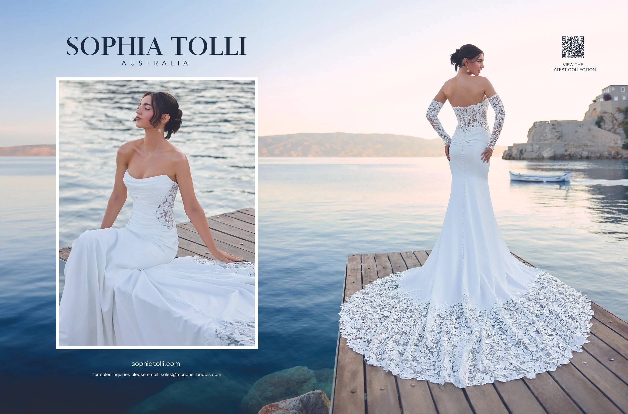 Vows Magazine Editorial Spread Design