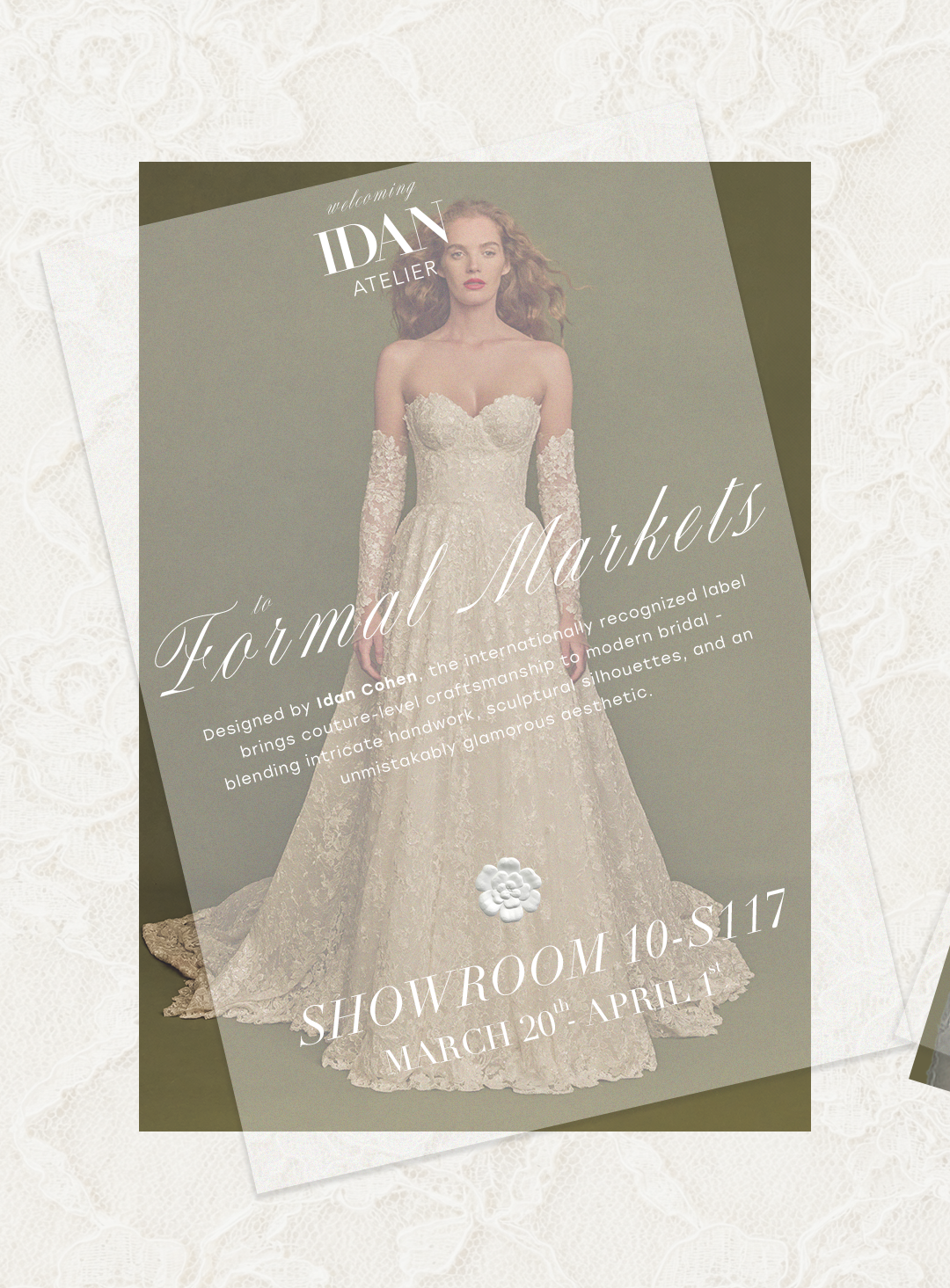 @idancohenofficial Formal Markets, Instagram Post, Adobe Ps / Illustrator (121K Followers)