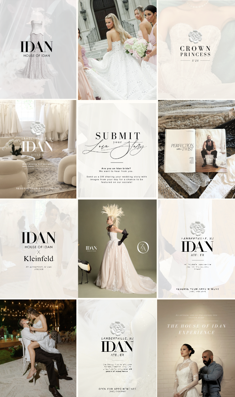 @idancohenofficial Instagram Grid Design Revamp (121K Followers)