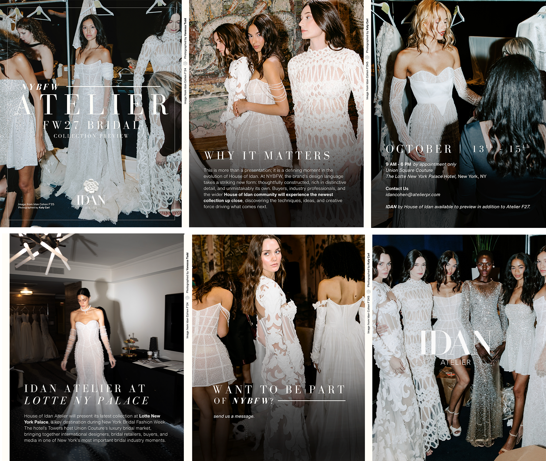 @idancohenofficial NYBFW Fall 2026, Instagram Carousel Post Layout, Adobe Ps / Canva (121K Followers)