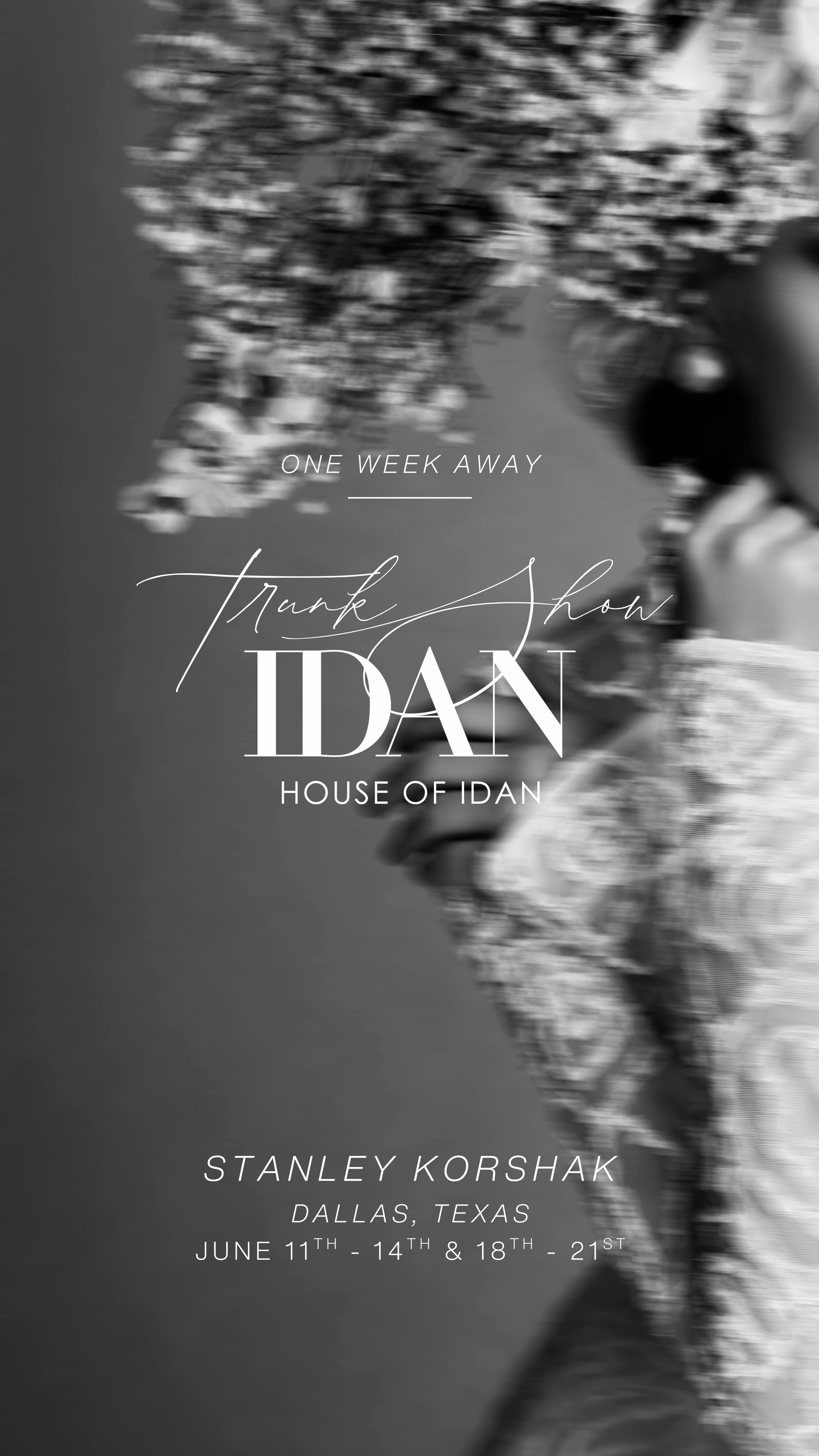 @idancohenofficial Instagram Trunk Show Story, Adobe Ps / Canva 