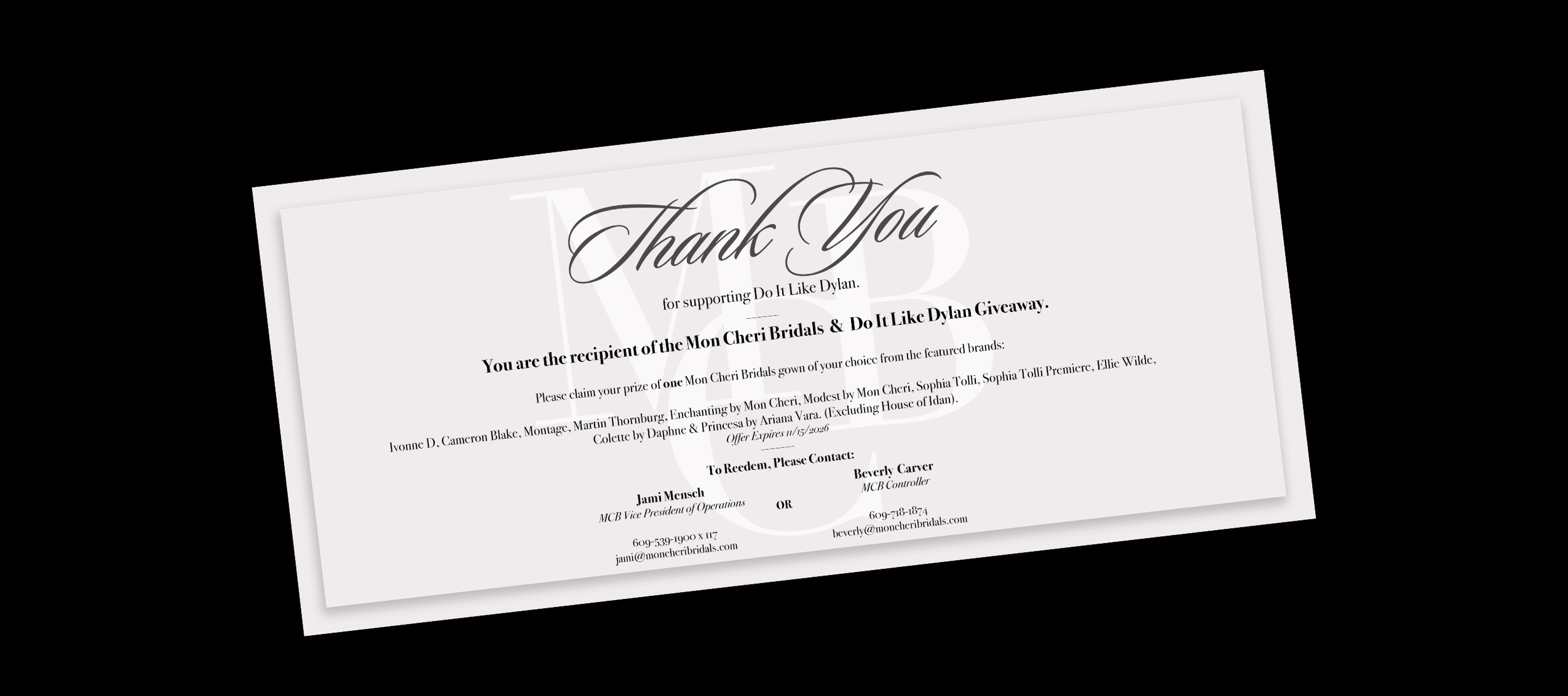 'Do It Like Dylan' Campaign: Envelope Insert for Print, Adobe Ps