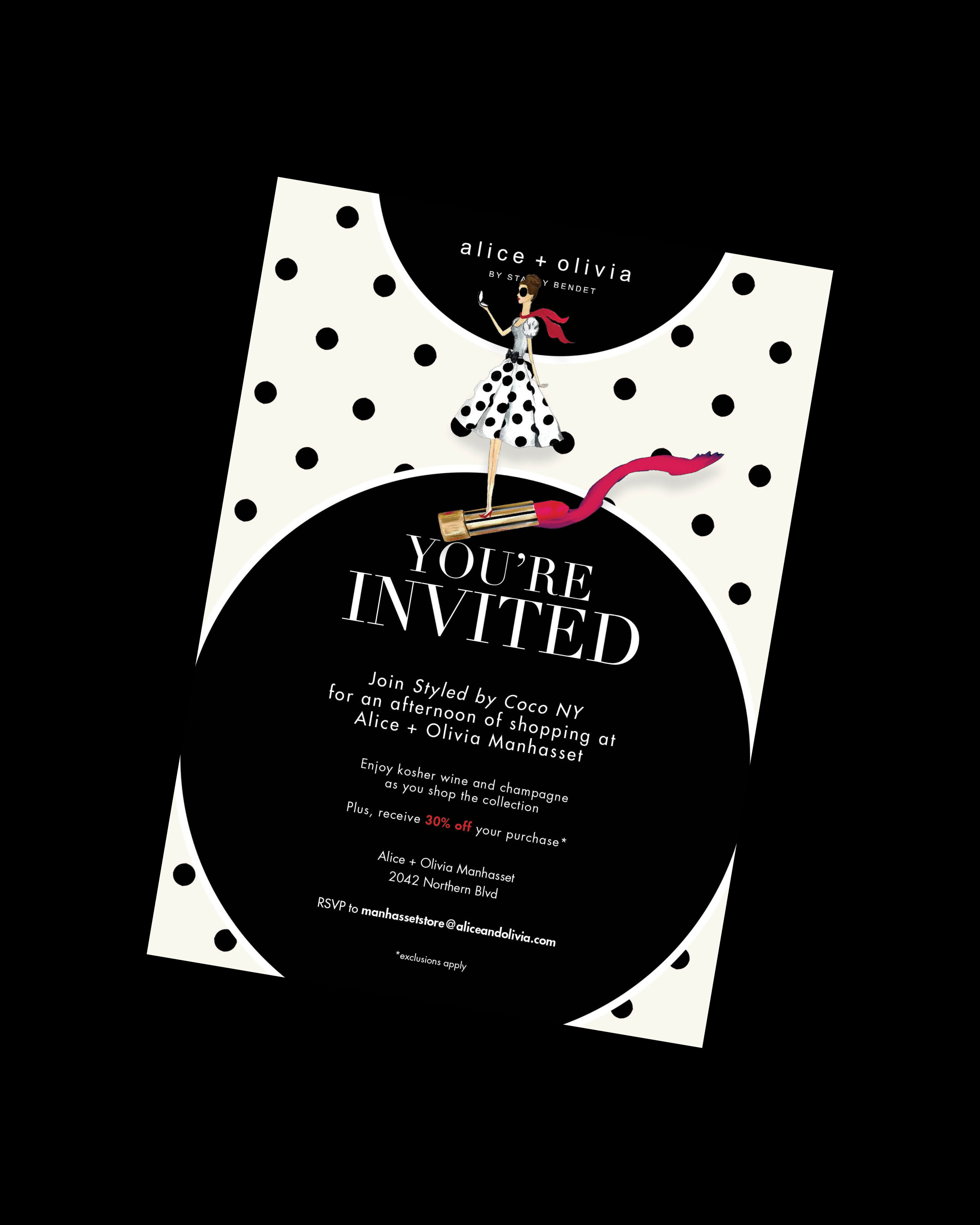 Invitation Design for Print, Adobe Ps, 5 x 7 in.