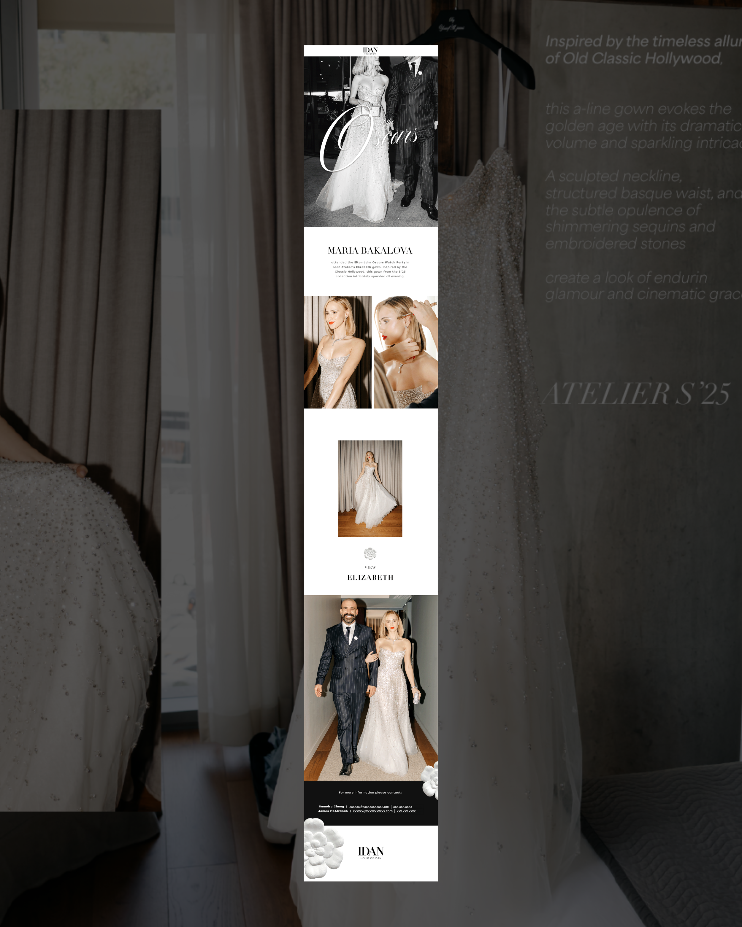 House of Idan Oscars Feature, Email Marketing, Adobe Ps