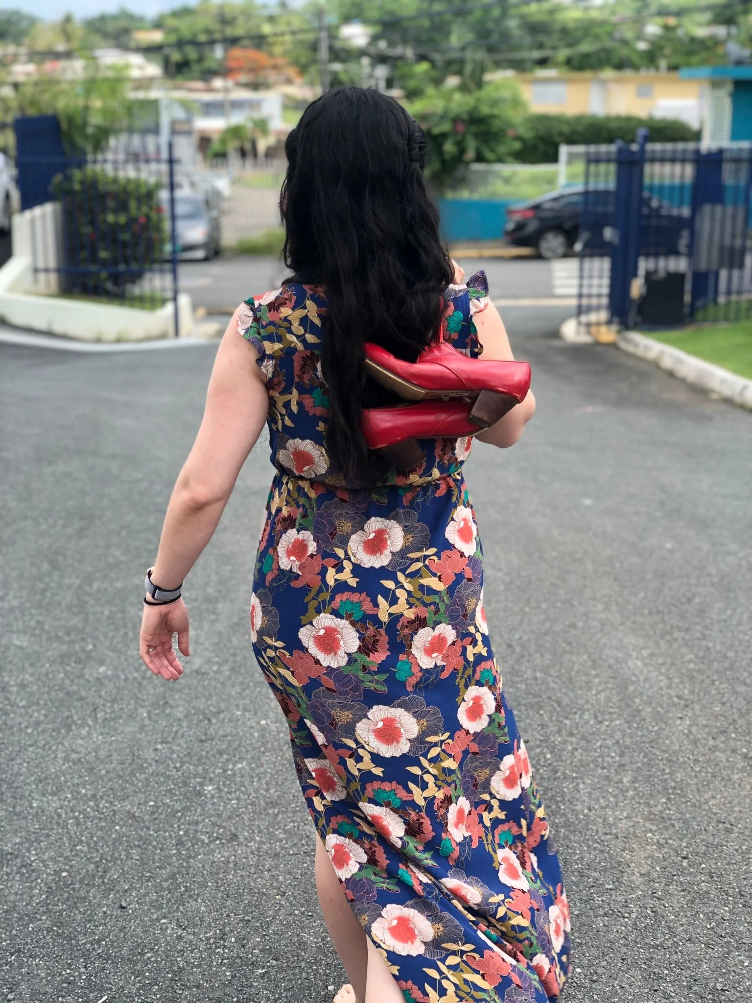 Consorcio member leaving her last day of teaching 3rd grade.