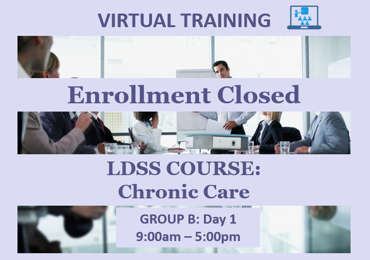 LDSS Chronic Care - Group B: Day 1