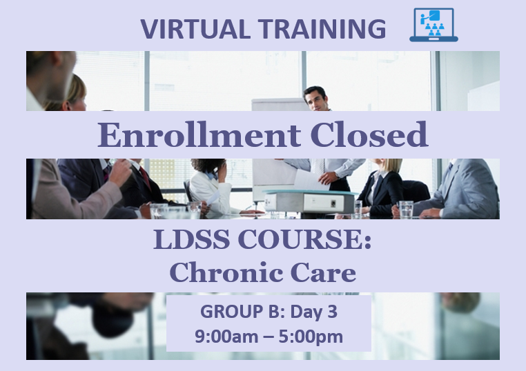 LDSS Chronic Care - Group B: Day 3
