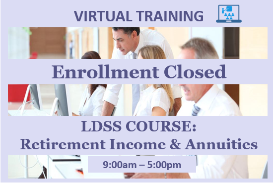 Retirement Income &amp; Annuities