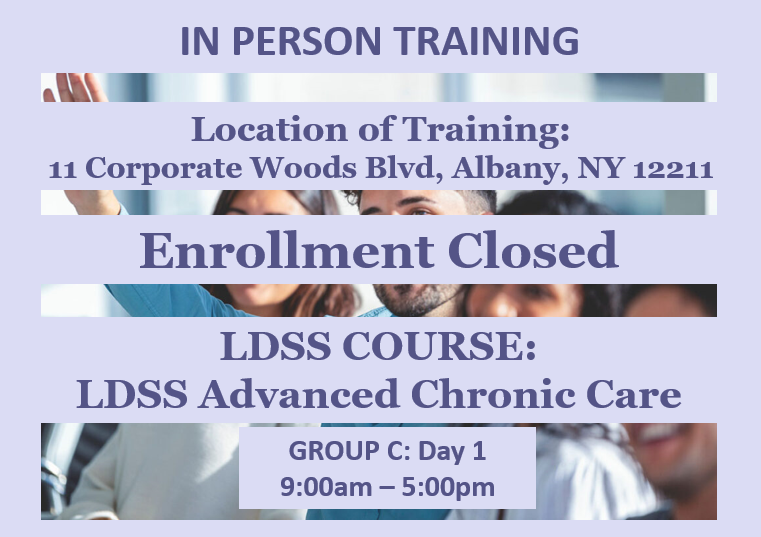 LDSS Advanced Chronic Care - Group C: Day 1