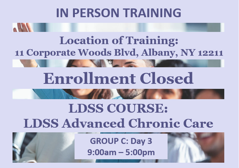 LDSS Advanced Chronic Care - Group C: Day 3