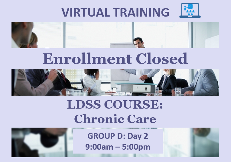 LDSS Chronic Care - Group D: Day 2
