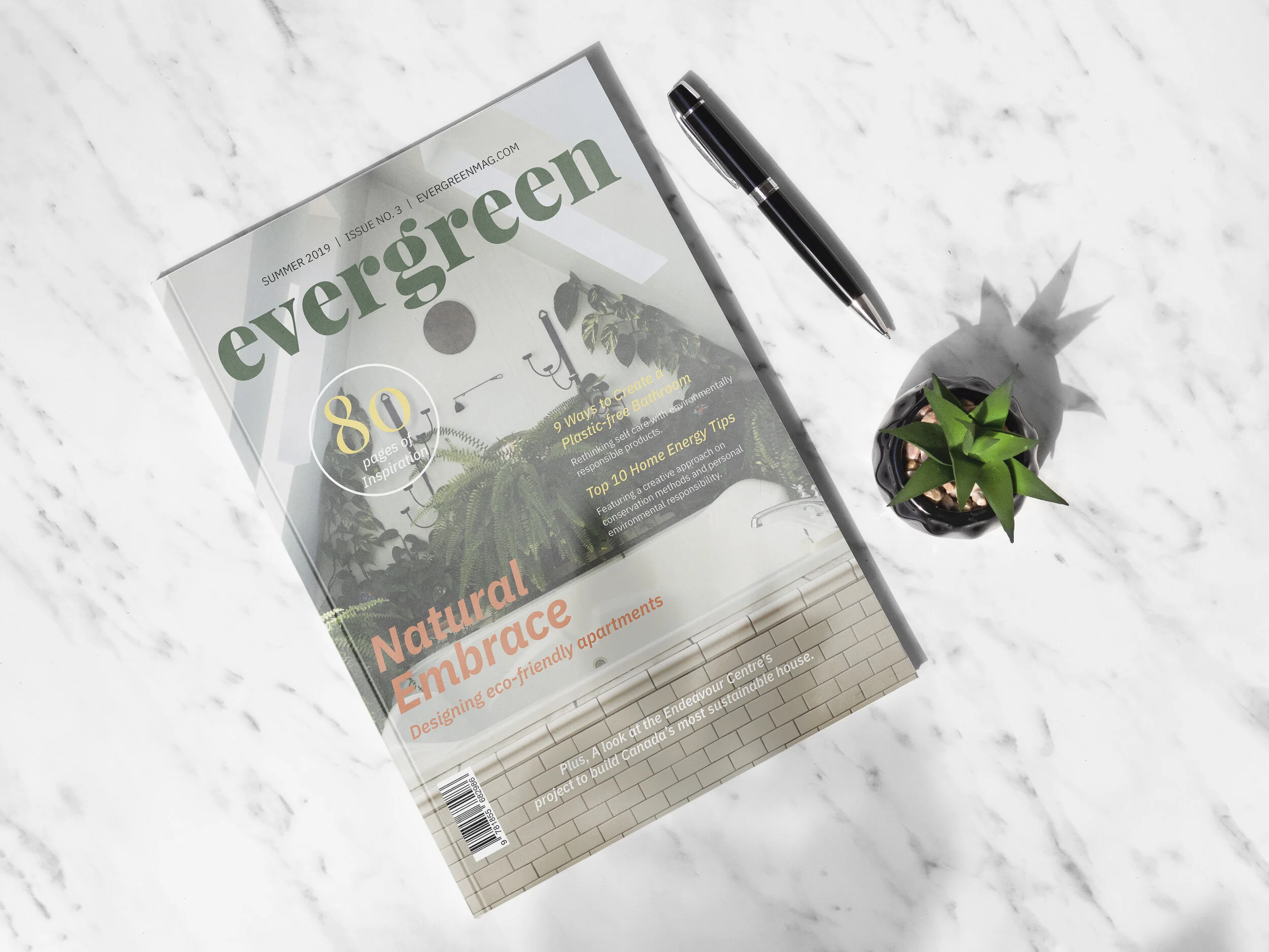 Evergreen Magazine Cover