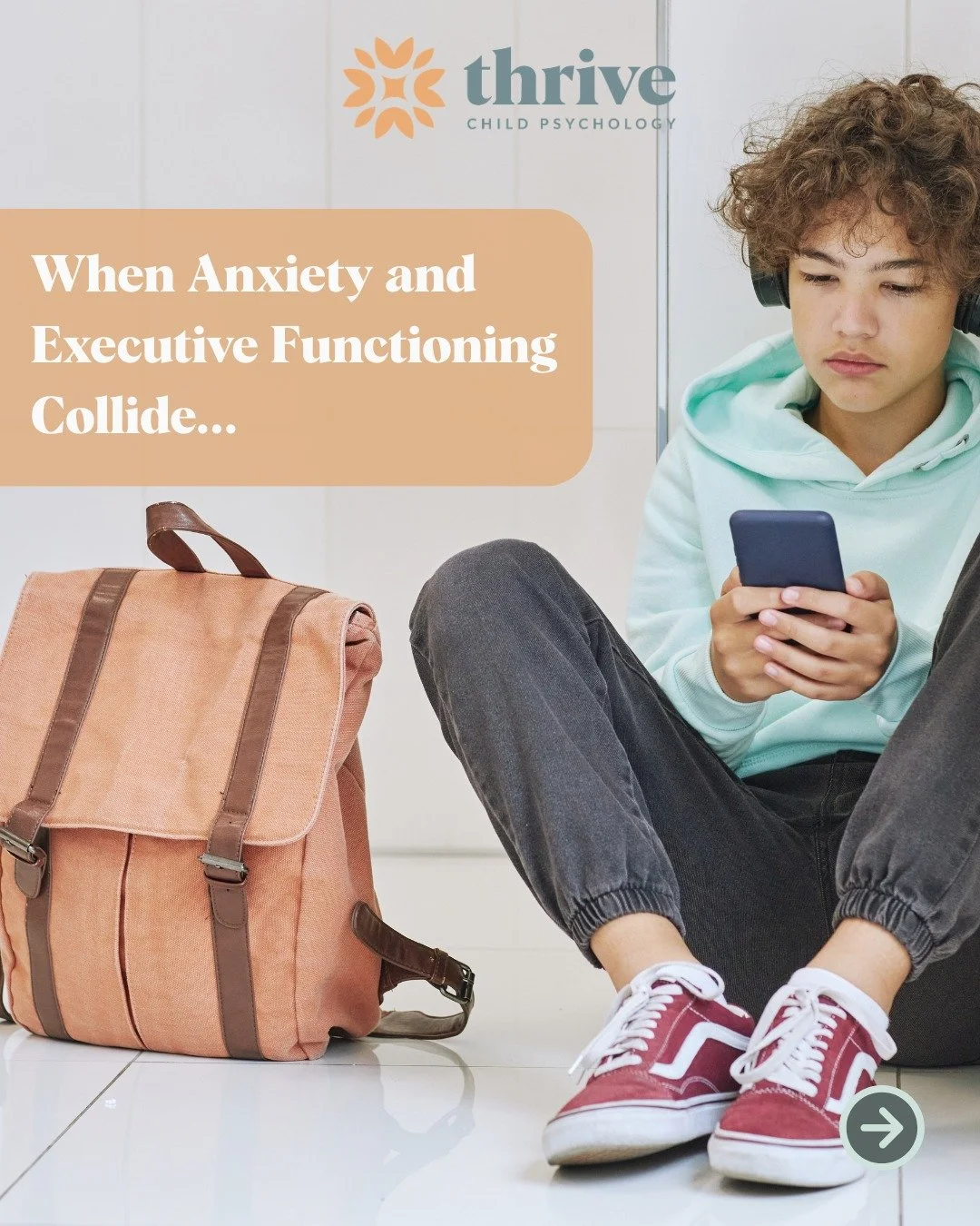 Not all school anxiety starts with fear.

Sometimes it starts with overload.

When expectations outpace skills, the nervous system reacts.

The child looks anxious.
But the root might be planning, organization, or working memory.

If we only treat th