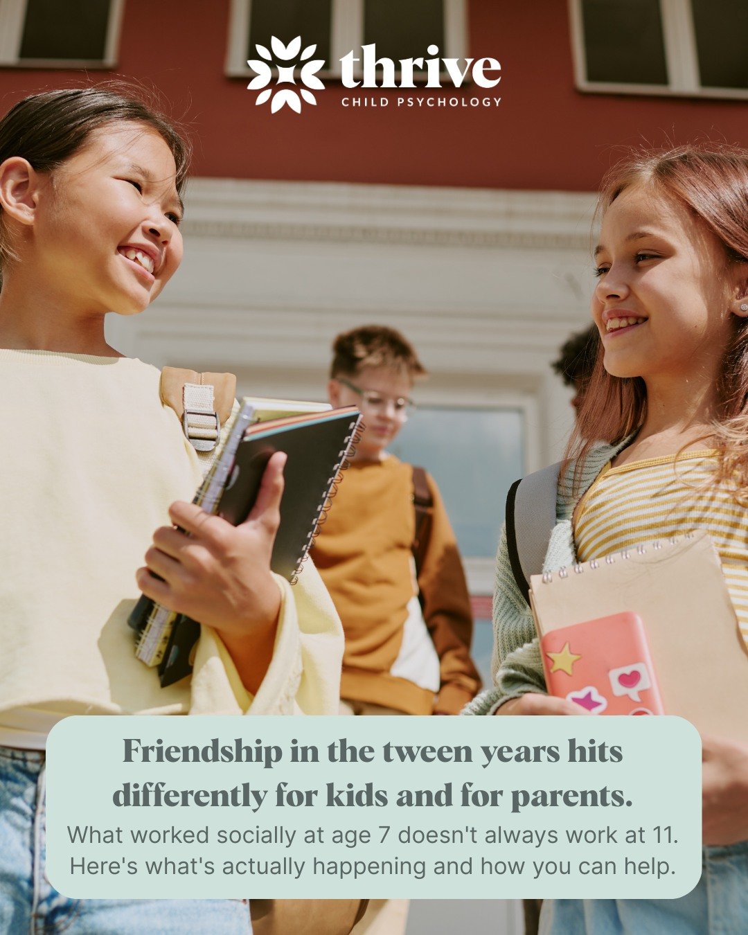 One of the things we hear most from parents of tweens: "She used to have so many friends. I don't know what happened."

What happened is developmentally normal &mdash; and still really hard to watch.
Between ages 8 and 13, friendships stop 