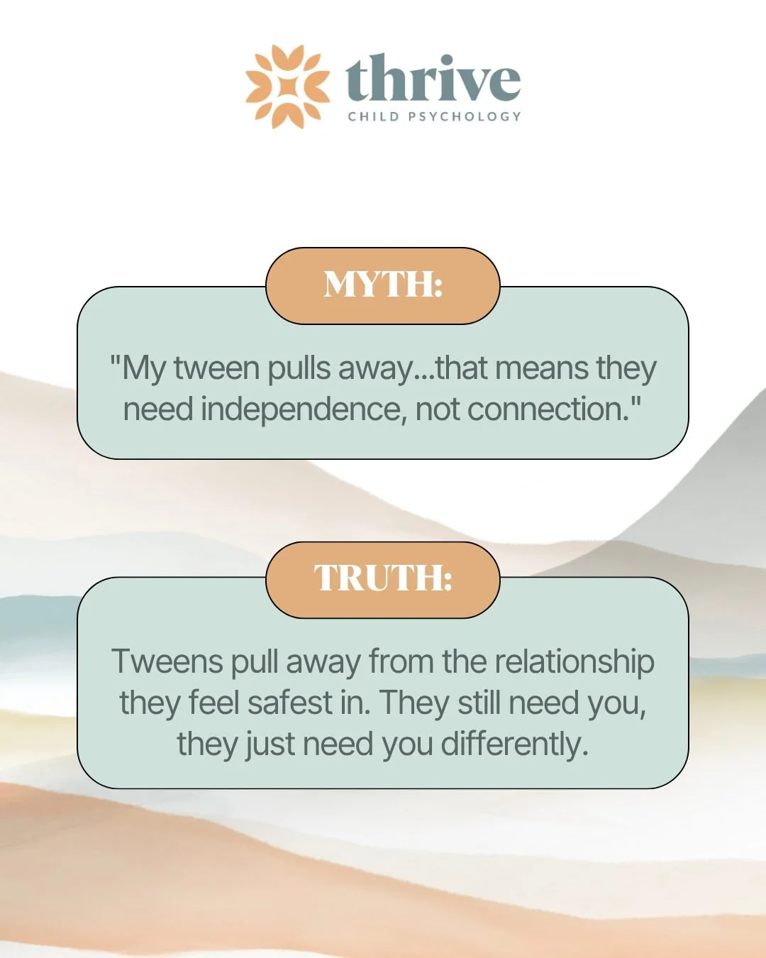This is one of the most common things I hear from parents of tweens: 'She doesn't want me around as much anymore. I figure she just needs her space.'

And there is truth in that &mdash; autonomy is a genuine developmental need during these years. But