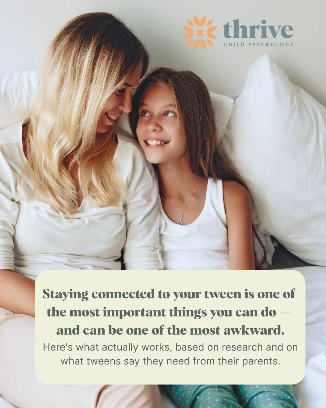 This is the post I wish every parent of a tween could read before they interpret the eye rolls and closed doors as 'they don't need me anymore.'

They do. They just need you in a different way. One that requires more patience, more creativity, and a 