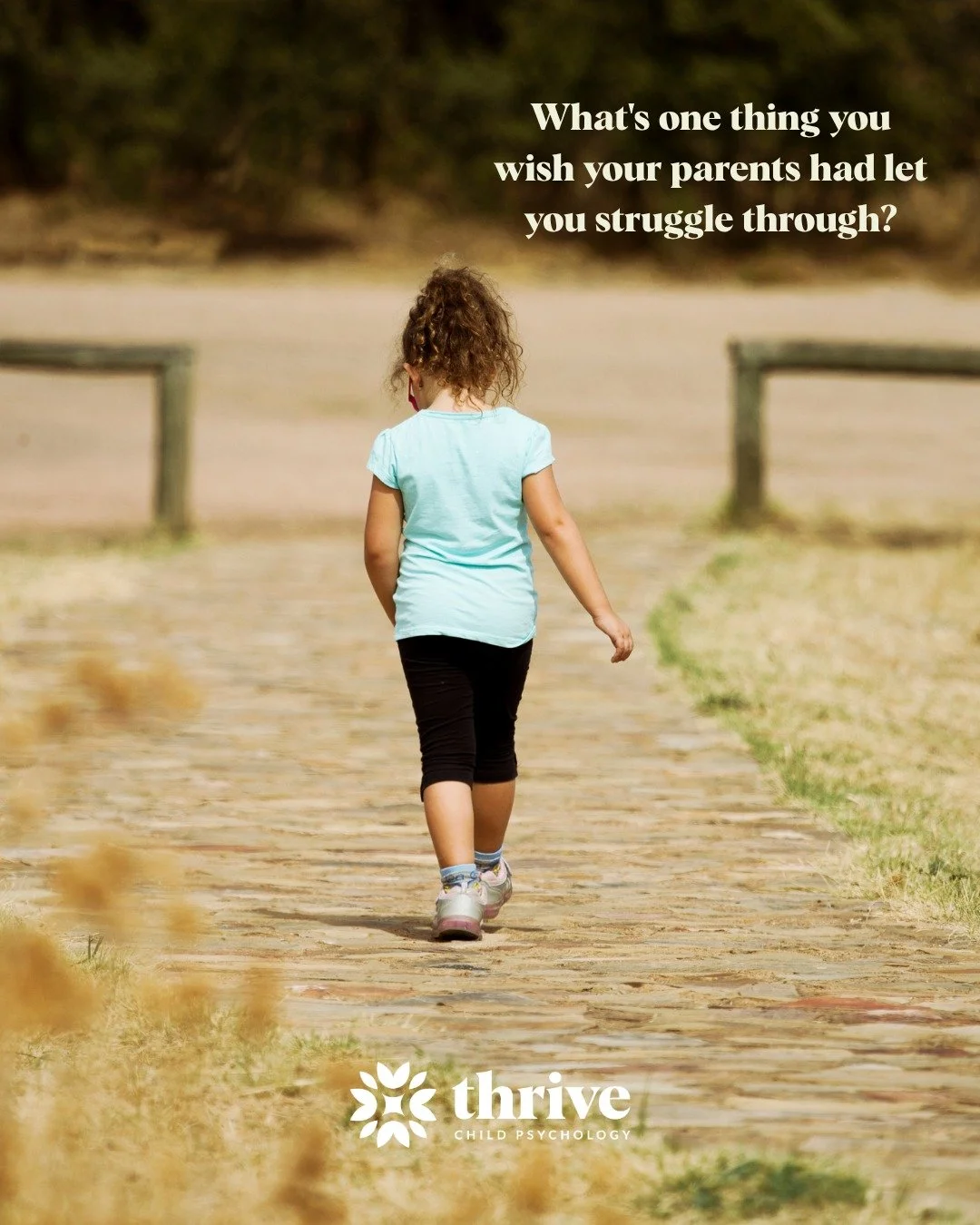 What's one thing you wish your parents had let you struggle through?

This one has been sitting with me all week.

So much of how we parent is shaped by how we were parented, including how much discomfort we can tolerate watching our kids feel.

When