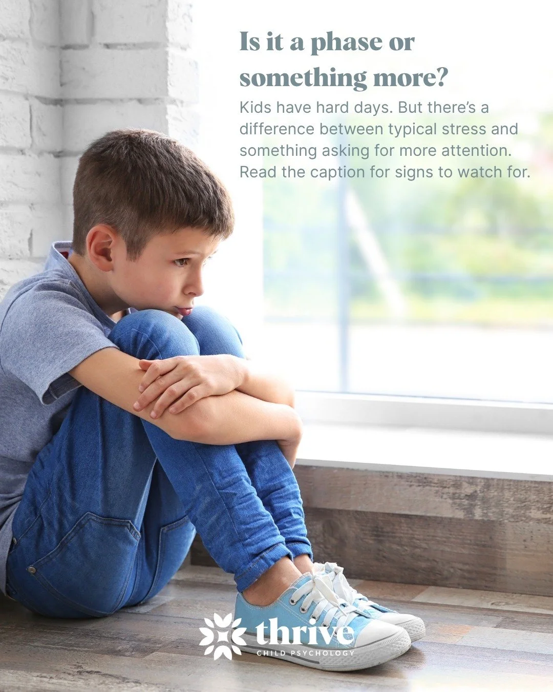 Day 3 of our Mental Health Awareness Month series&hellip;

&ldquo;How do I know if what my child is going through is just a phase &mdash; or something that needs real support?&rdquo;

It&rsquo;s one of the hardest calls to make. Kids have hard days. 