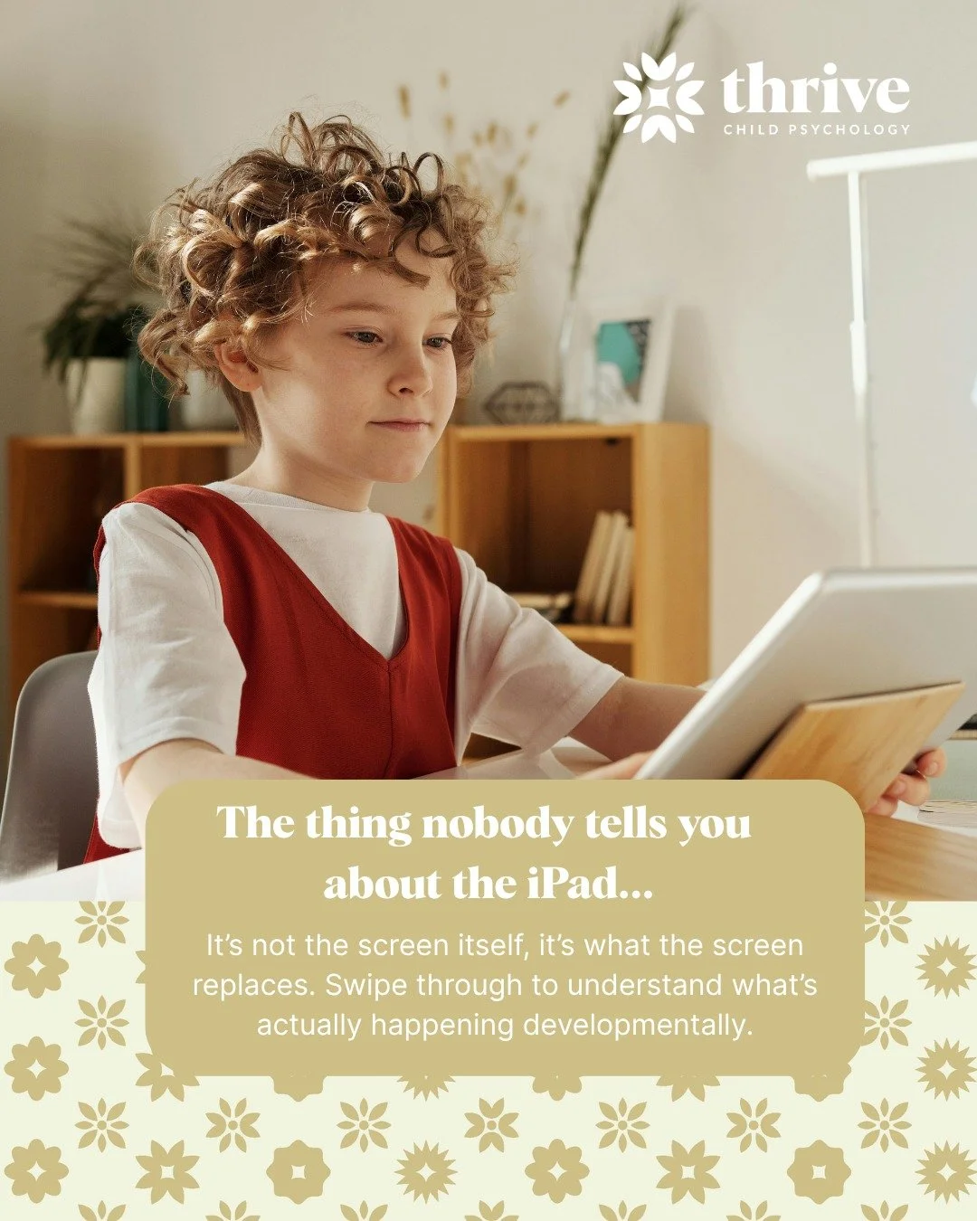The iPad isn&rsquo;t the villain. But it&rsquo;s not neutral either &mdash; and most parents deserve a more honest explanation than &ldquo;limit to 2 hours.&rdquo;

Swipe through for what the latest research actually shows about what screens do to yo