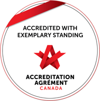Accreditation Canada accredited provider with Exemplary Standing